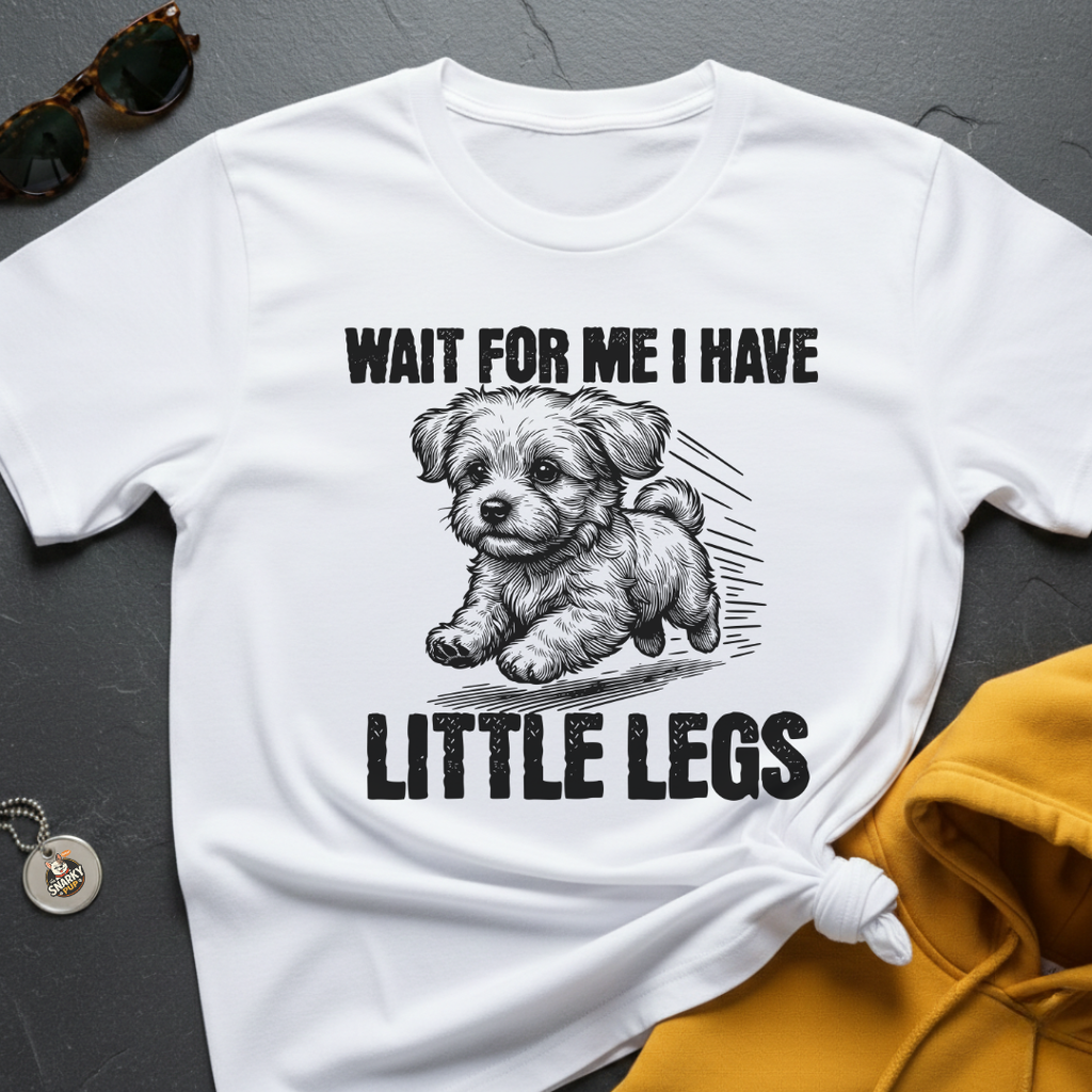 Little Legs Maltese T-Shirt