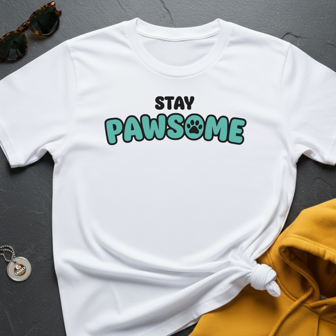 Stay Pawsome T-Shirt