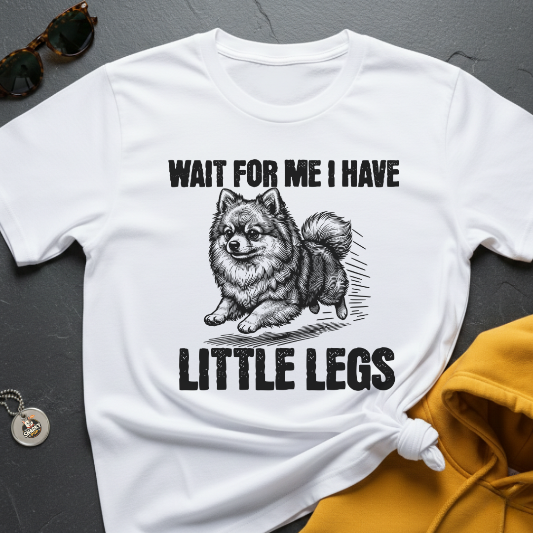 Little Legs Pomeranian T-Shirt