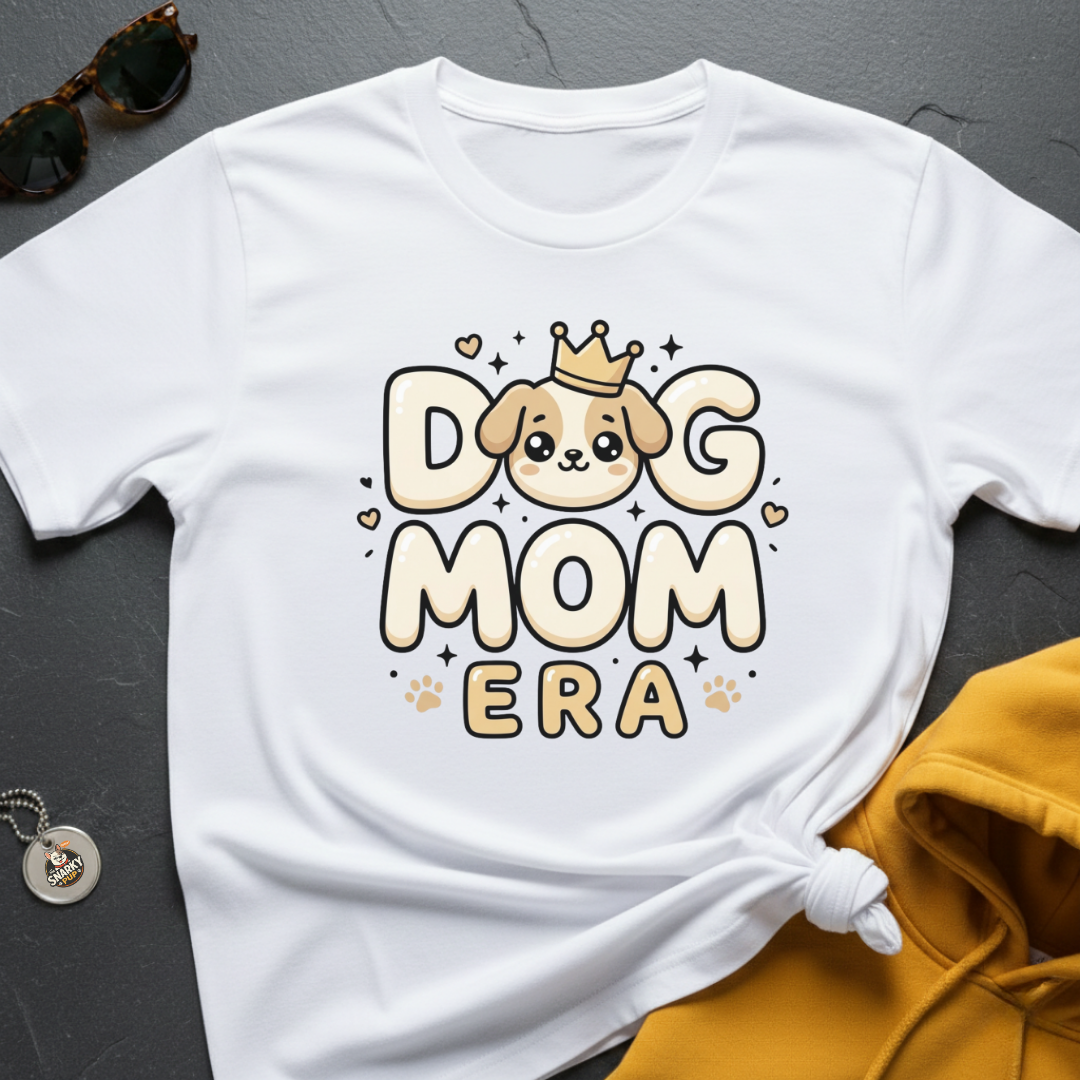 Cute Dog Mom Era T-Shirt